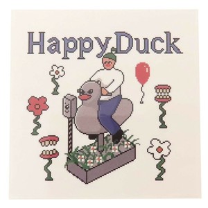 【ステッカー】Sanaenvy ステッカー クリエイターズサーカス happy duck