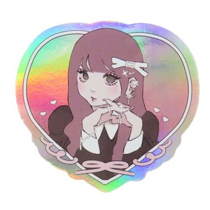 【ステッカー】ROMI ステッカー クリエイターズサーカス Heart girl