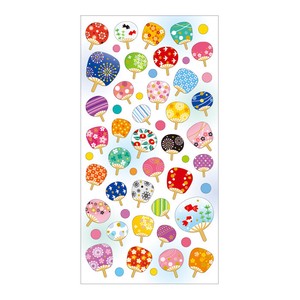 Stickers Washi Fans Summer Selection