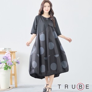 Casual Dress L One-piece Dress M Polka Dot 【2024NEW】