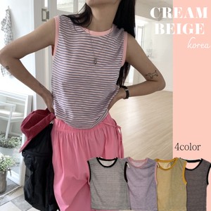 Camisole Stripe Candy Sleeveless Tops