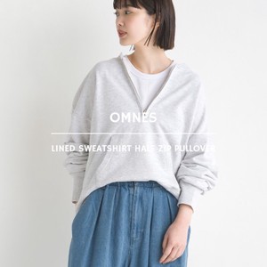 [SD Gathering] Sweatshirt Pullover Spring Lined Sweatshirt Half Zipper