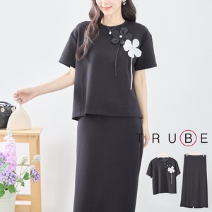 Casual Dress Accented Setup L Set of 2 【2024NEW】