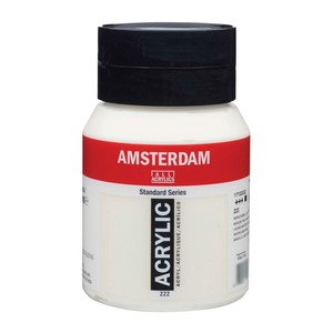 AMSTERDAM　アムステルダム　アクリリックカラー500ml　ネープルスイエローライト222 407285