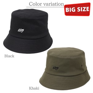【通年　オールシーズン　大きいサイズ　帽子】NYバケットハット XLサイズ