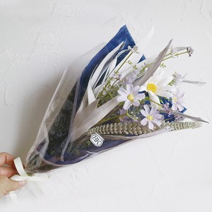 FLOWER BOUQUET ＆ FRAGRANCE PAPER E 造花とフレグランスペーパーセット