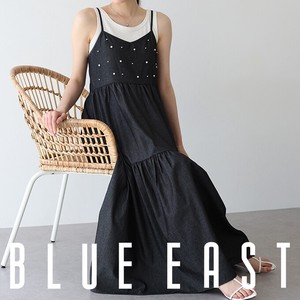 Casual Dress Pearl Long One-piece Dress Tiered 2024 NEW