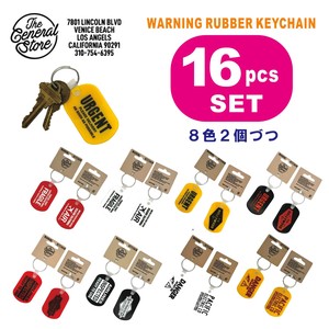Key Ring Key Chain 2-pcs 8-colors Set of 16