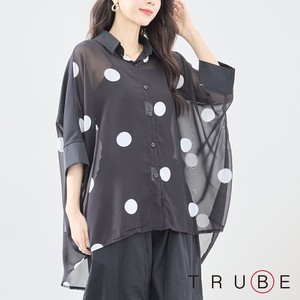 Button Shirt/Blouse Big Silhouette L 【2024NEW】