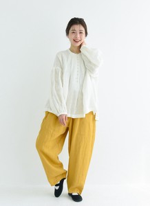 Button Shirt/Blouse Tuck Sleeves Volume Washer