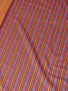 〔50cm切り売り〕ネパール伝統のコットン織り生地　薄手〔幅約148cm〕