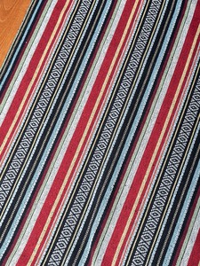 〔50cm切り売り〕ネパール伝統のコットン織り生地　厚手〔幅約122cm〕