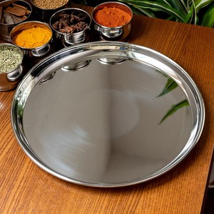 カレー大皿 [25cm]-重ね収納のできるタイプ