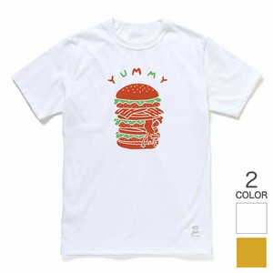 オーガニックコットン / 半袖Tシャツ / ユニセックス / 日本製 / YUMMYデザイン