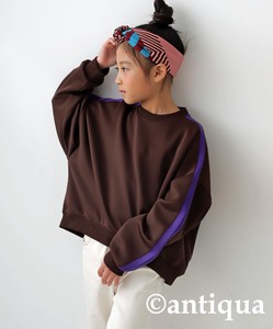 Antiqua Kids' 3/4 Sleeve T-shirt Pullover Sweatshirt Tops Short Length