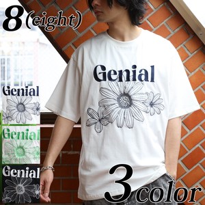 T-shirt Flower T-Shirt Bird Embroidered Ladies' Men's