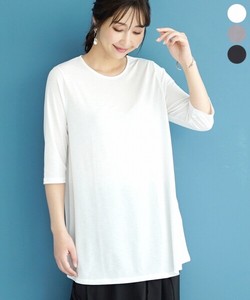 T-shirt Tunic A-Line Cut-and-sew 7/10 length 【2024NEW】