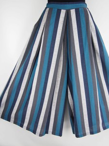Full-Length Pant Stripe Cotton 2024 Spring/Summer