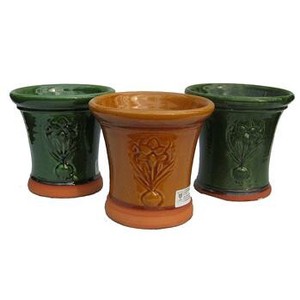 予約販売・6月入荷予定◆ウィッチフォード･塗り鉢《アマリリス》 英国製 Amaryllis glazed