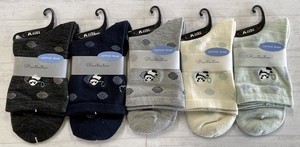 Crew Socks Soap Bubble Socks Embroidered Panda NEW
