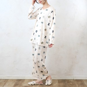 Men's Loungewear Animals Patterned All Over Animal Cat M 【2024NEW】