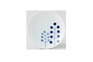 浜陶　ドットツリー  小皿