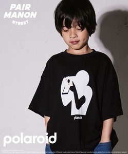 【PAIRMANON STREET】【Polaroid】ポラロイド デザイン 半袖 Tシャツ