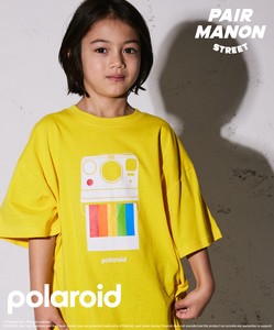 【PAIRMANON STREET】【Polaroid】ポラロイド デザイン 半袖 Tシャツ