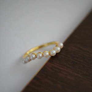 Ring Pearl Made in Japan