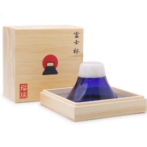 Mug Gift Thank You with Wooden Box Heat Resistant Glass fuji