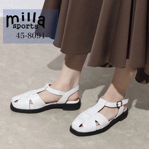 Sandals Square-toe Leather