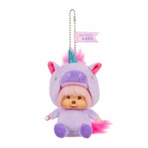 Pre-order Doll/Anime Character Plushie/Doll Key Chain Monchhichi Unicorn