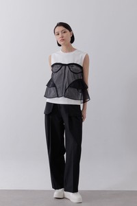 T-shirt Cut-and-sew Bustier