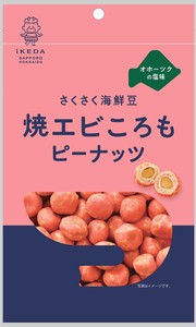 【池田食品】【さくさく海鮮豆】焼エビころもピーナッツ　75g