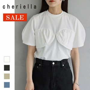 【SALE】ビスチェデザインTシャツ/cheriella