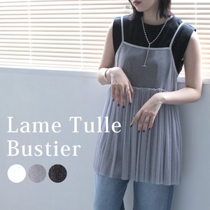 Camisole Spring/Summer Tops Tulle Camisole Bustier 2024 Spring/Summer