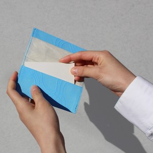 【越前和紙・特殊技法】UKIGAMI CARD HOLDER / Sazameki【カードケース】
