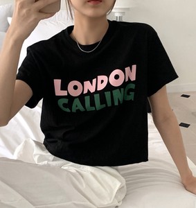 T-shirt Cropped 2024 Spring/Summer