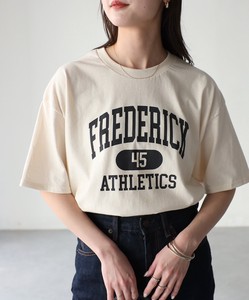 [GILDAN] FREDERICKカレッジプリントTシャツ【easy as nap】