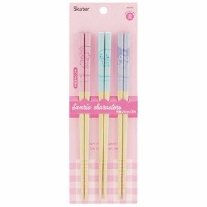 Sanrio Chopsticks Bamboo Chopsticks Skater Cinnamoroll KUROMI 21cm