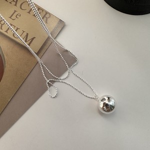 Plain Silver Chain Necklace sliver Spring/Summer