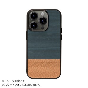 MagSafe対応天然木ケース for iPhone 15 Pro Denim I25521i15PR