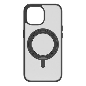 ROLLER MagSafe対応360度リングスタンドケース for iPhone 15 ブラック