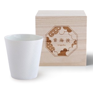 Cup/Tumbler White Lucky Cup Seigaiha