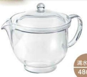 西式茶壶 网眼 透明 日本制造
