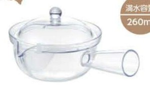Teapot M Clear Made in Japan