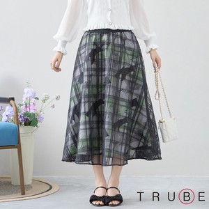 Skirt Patterned All Over A-Line L M 【2024NEW】