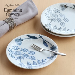 【Humming flowers】軽量ケーキ皿　[単品／全3色][日本製]