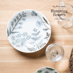 【Humming flowers】軽量ミート皿　[単品／全3色][日本製]