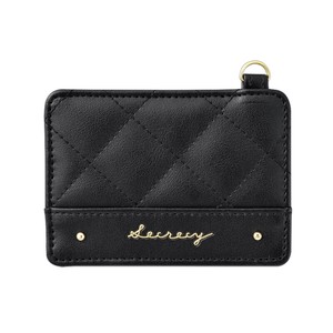 Pass Holder Quilted black NEW